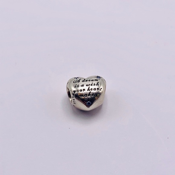 EUC Pandora 791593CFL Cinderella's Dream Heart Charm Disney Charm - Picture 7 of 12